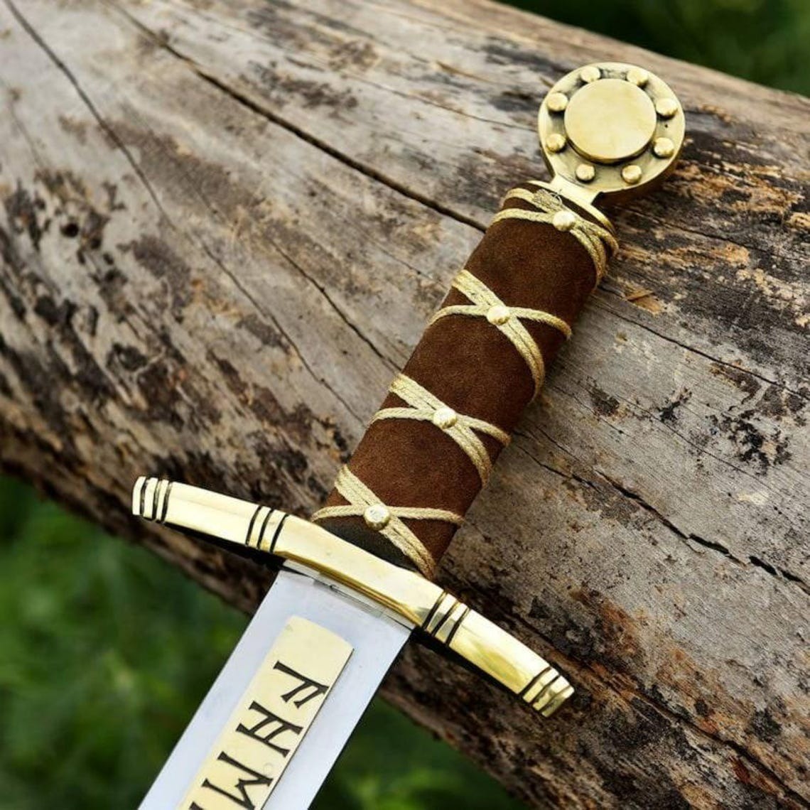 Merlin Excalibur Sword 36" | Handmade King Arthur Medieval Sword with Sheath Merlin Excalibur Sword 36" | Handmade King Arthur Medieval Sword with Sheath