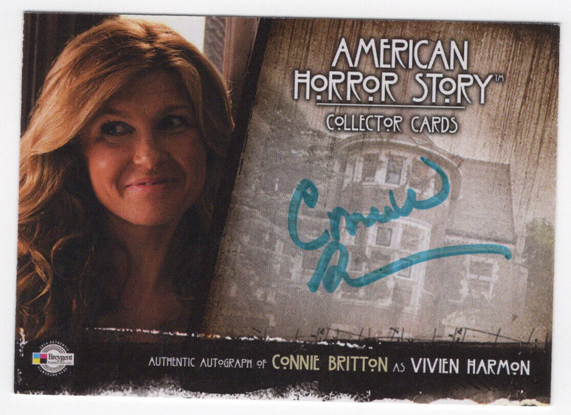 Connie Britton as Vivien Harmon American Horror Story Autograph Card Auto #CBR1