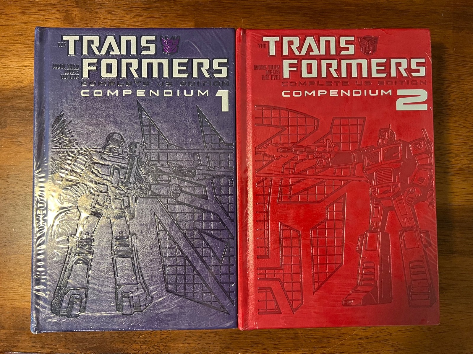 Transformers Complete US Edition Compendium Vol 1 & 2 Hardcover Kickstarter Transformers Complete US Edition Compendium Vol 1 & 2 Hardcover Kickstarter