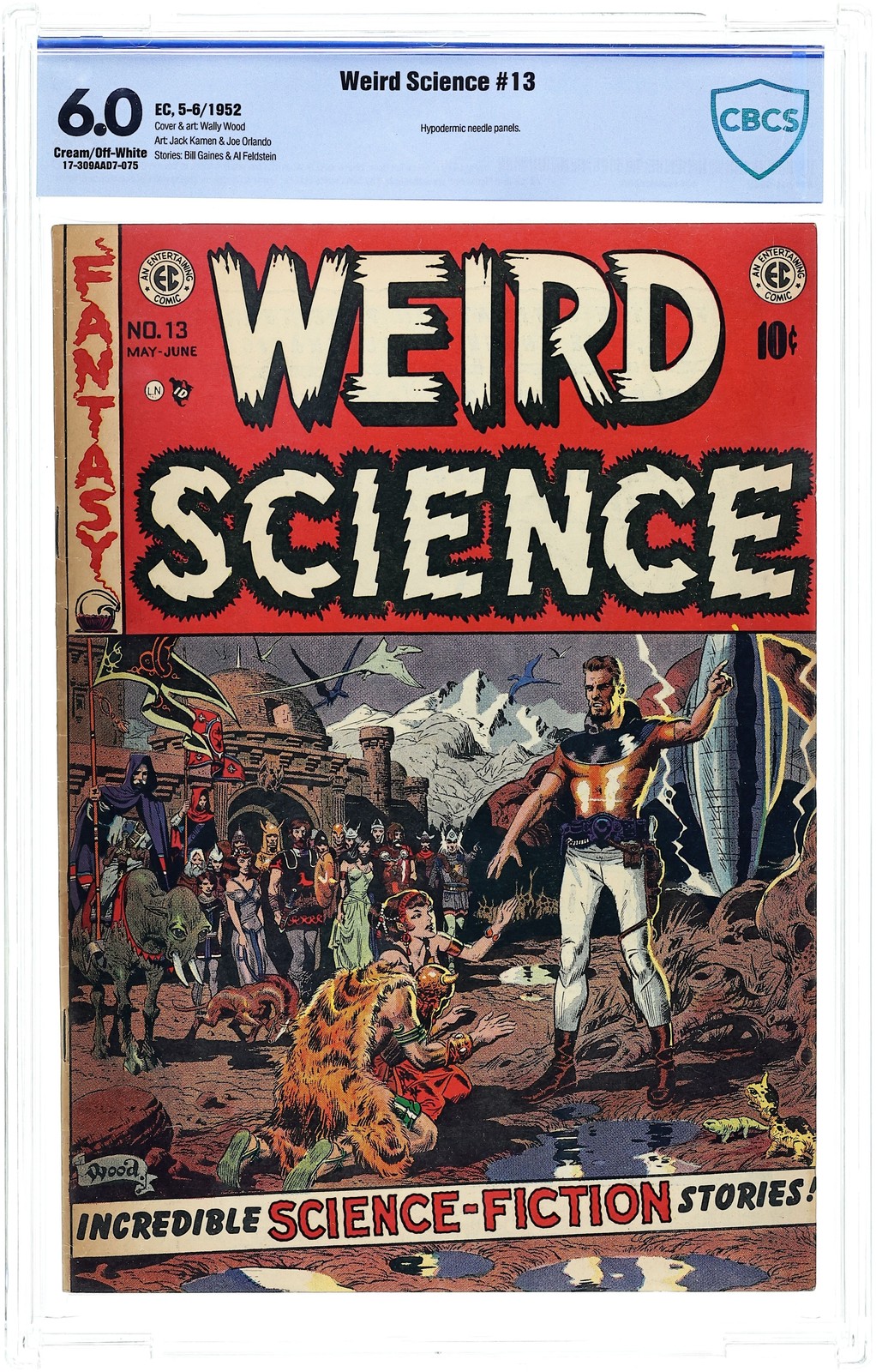 Weird Science #13 CBCS 6.0 1952 17-309AAD7-075