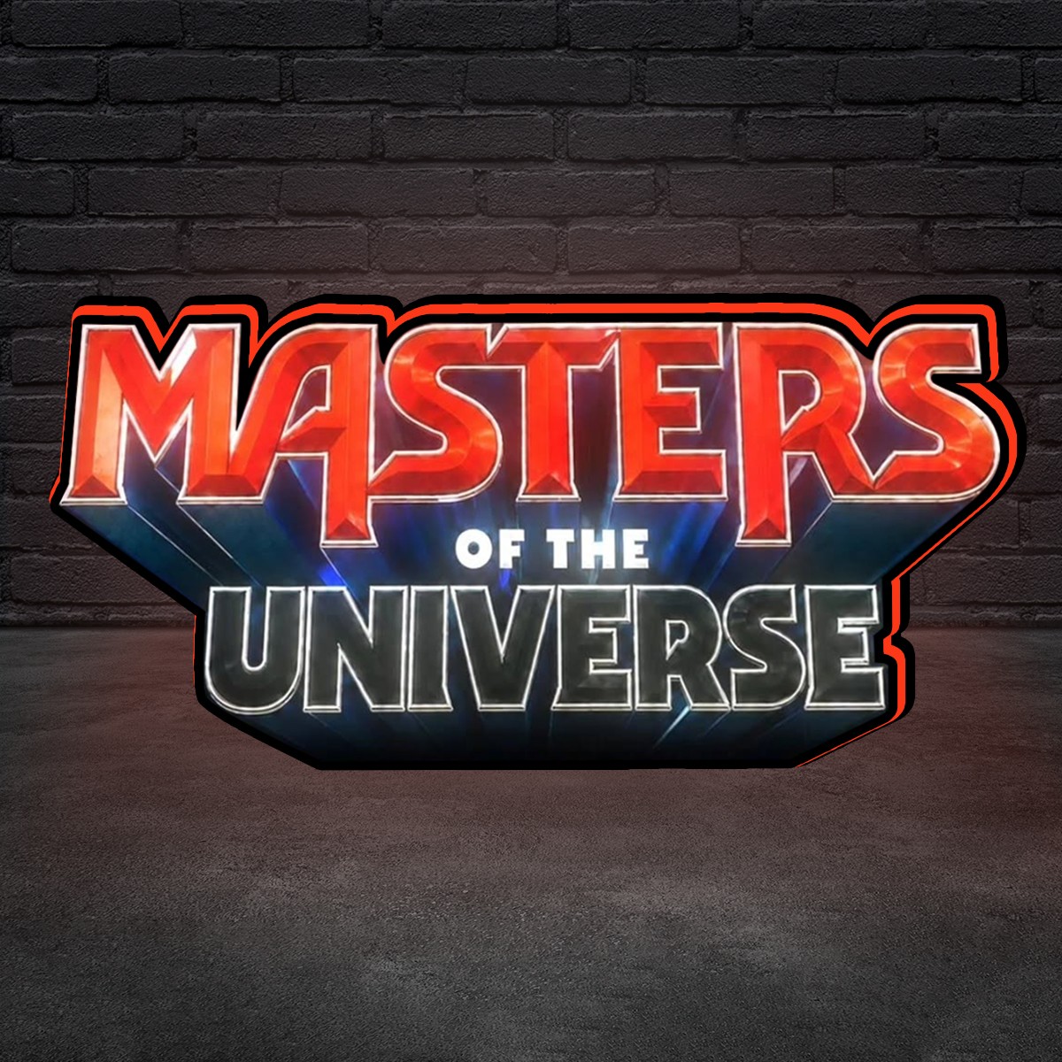 MOTU Logo Sign The Masters of The Universe 3D Printed LED Lightbox Arcade Decor MOTU Logo Sign The Masters of The Universe 3D Printed LED Lightbox Arcade Decor