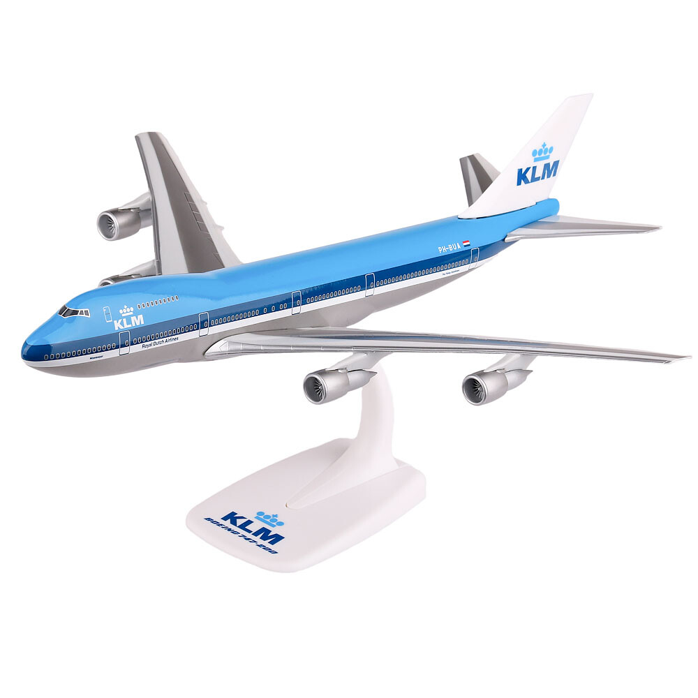 PPC KLM Boeing 747-200 Mississipi PH-BUA Desk Display Model 1/250 AV Airplane PPC KLM Boeing 747-200 Mississipi PH-BUA Desk Display Model 1/250 AV Airplane