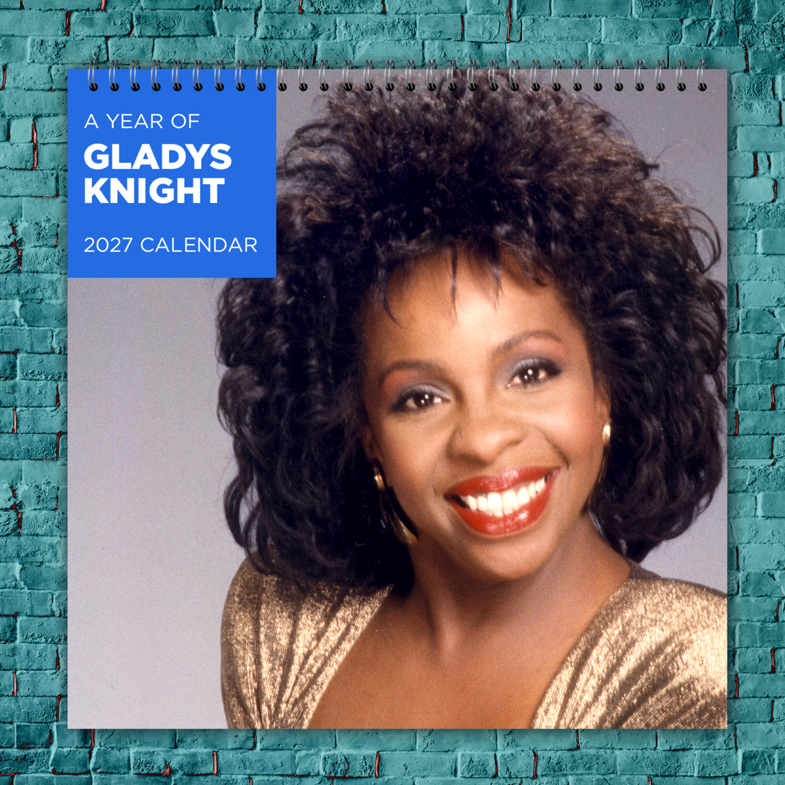 Gladys Knight 2027 Wall Calendar 12 Month Celebrity Photo Fan Collectible Gladys Knight 2027 Wall Calendar 12 Month Celebrity Photo Fan Collectible