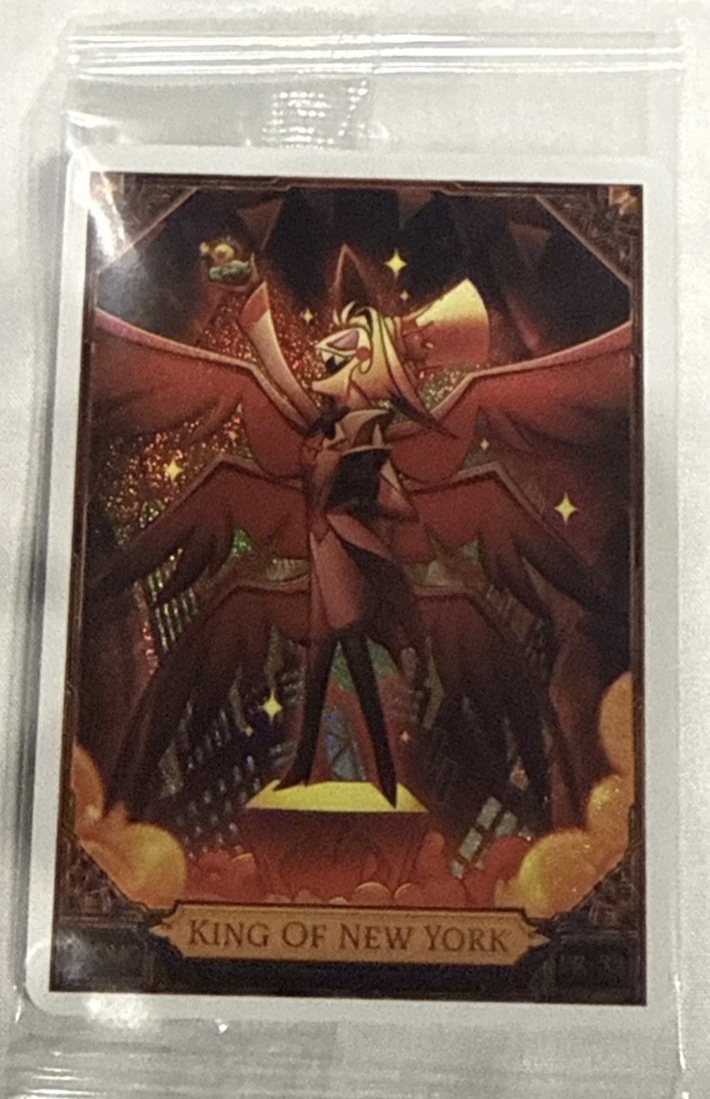 Hazbin Hotel Lucifer King of New York Promo Card New York Comic Con 2026 Hazbin Hotel Lucifer King of New York Promo Card New York Comic Con 2026