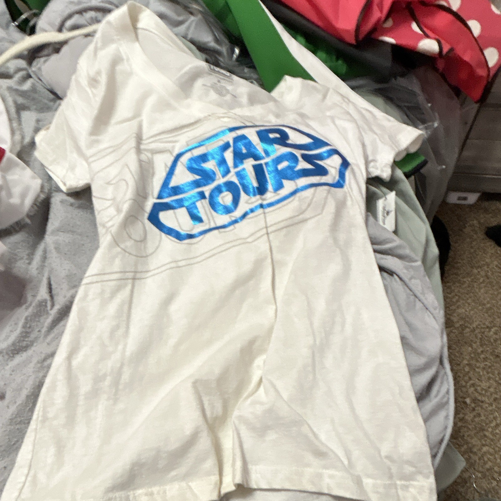 Disney Star Tours Tshirt For Women XL