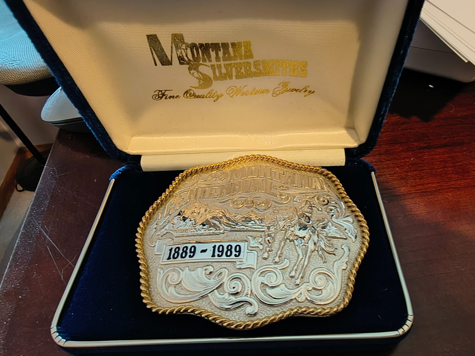 Montana Silversmiths Bicentennial Buckle Montana Silversmiths Bicentennial Buckle