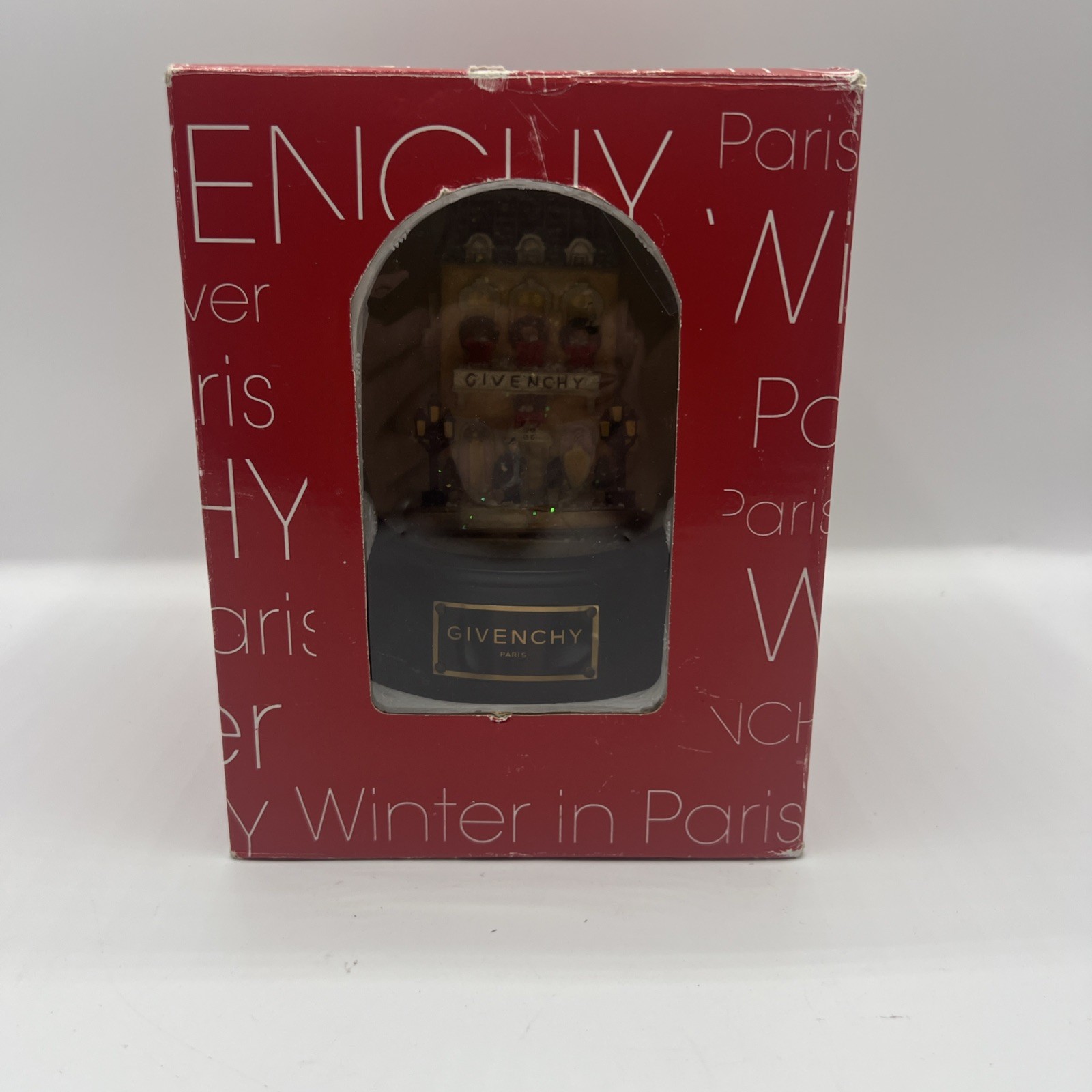 NIB Givenchy Winter in Paris Snow-Globe (1999) NIB Givenchy Winter in Paris Snow-Globe (1999)
