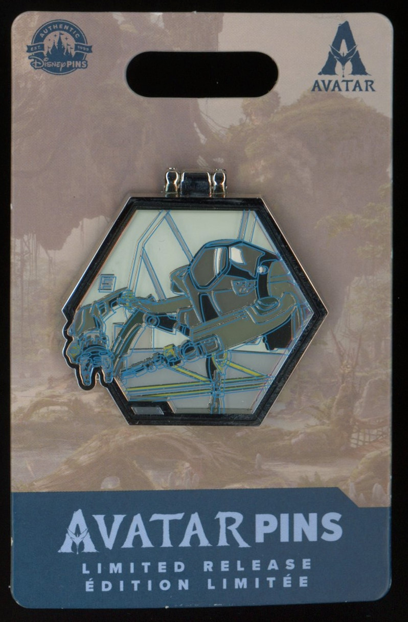 Avatar Pandora The World of Avatar AMP Suit Hinged LR Disney Pin