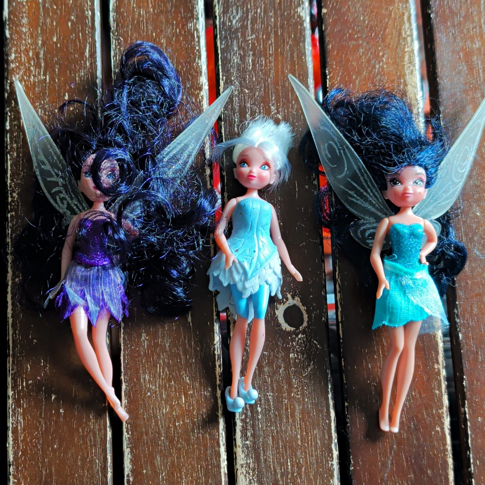 Disney Fairies mini-dolls Jakks Pacific based on the Tinker Bell movie