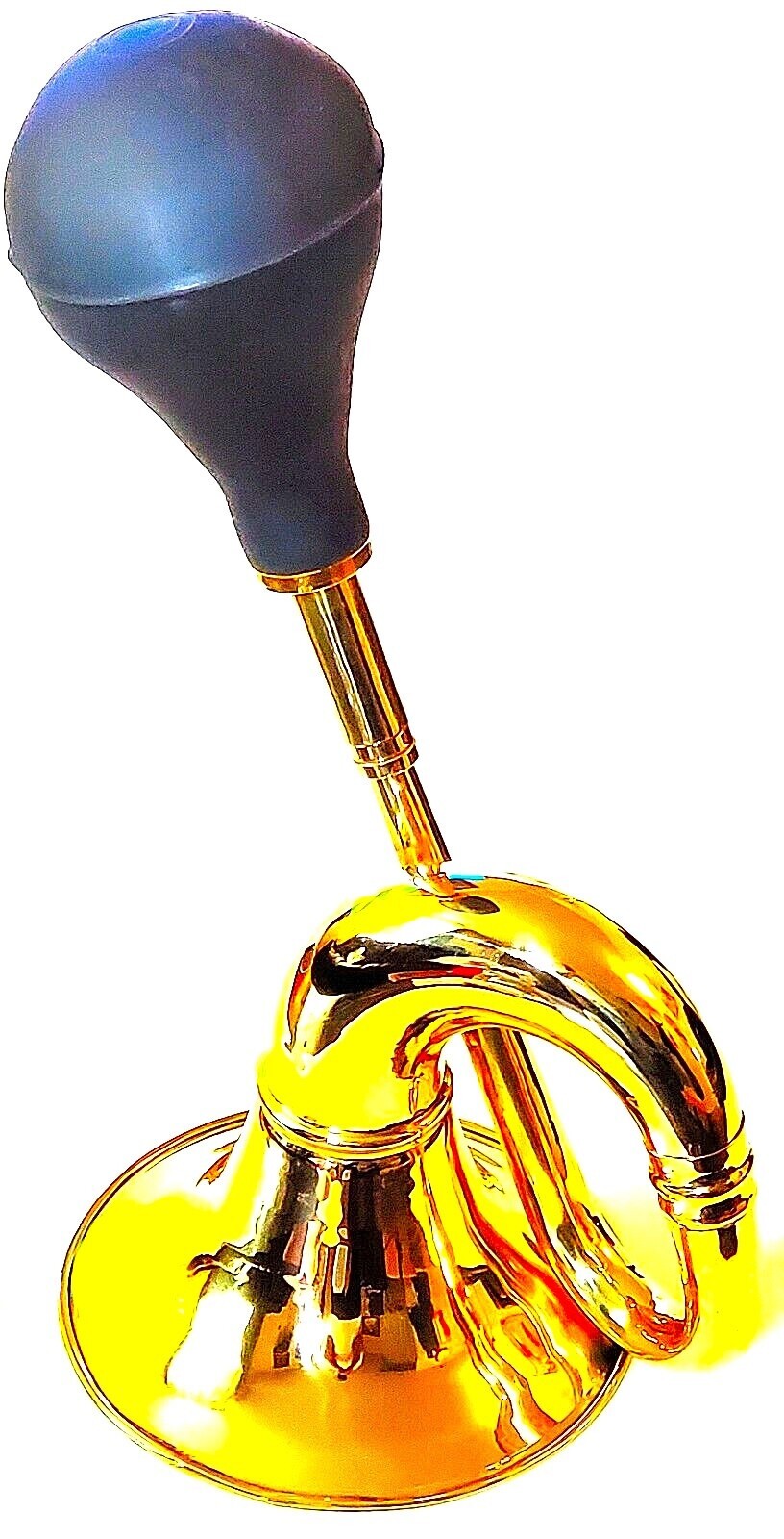 LARGE 14" Vintage Antique Brass Taxi BULB Horn Trumpet Car Clown Bulb VERY LOUD