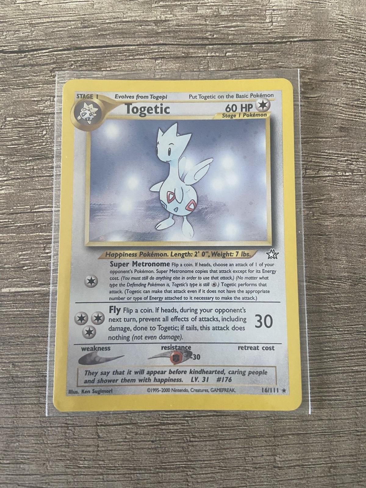 Pokemon Card - Togetic - 16/111 - Holo, Rare - English Pokemon Card - Togetic - 16/111 - Holo, Rare - English