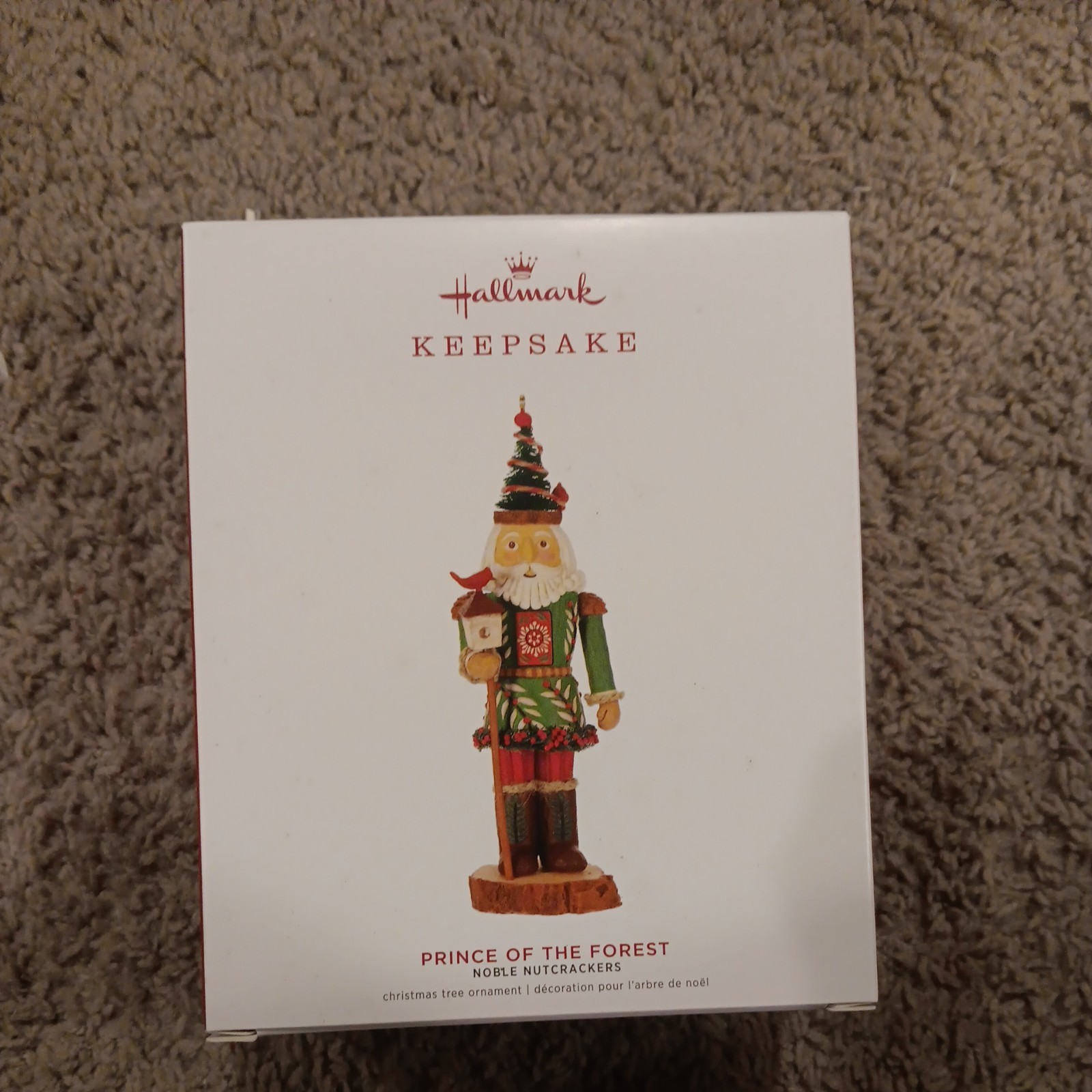 HALLMARK NOBLE NUTCHRACKERS 2019 1ST IN SERIES PRINCE OF THE FOREST ORNAMENT