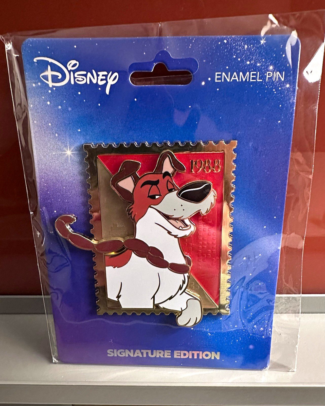 Dodger PALM Royal Stamp Pin Disney Pink à la Mode 2026 Dodger PALM Royal Stamp Pin Disney Pink à la Mode 2026