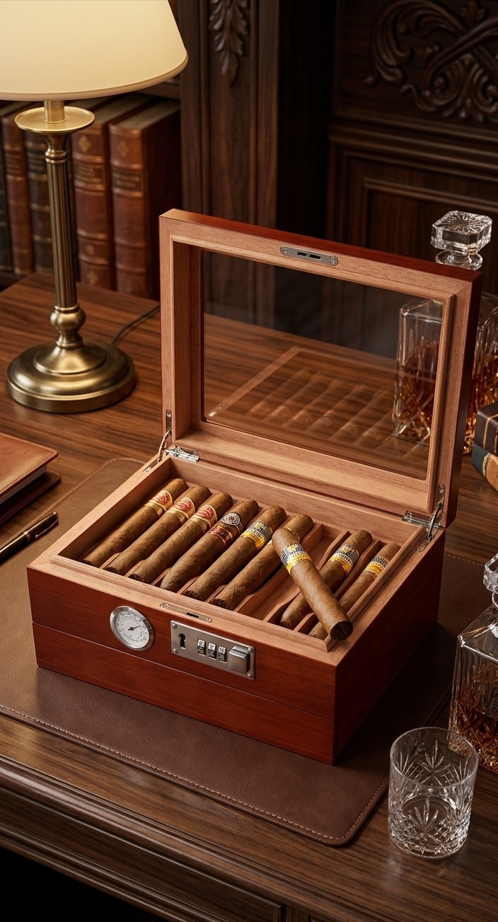Premium Cigar Humidor Lineage Collection: The Ultimate Luxury Storage Premium Cigar Humidor Lineage Collection: The Ultimate Luxury Storage