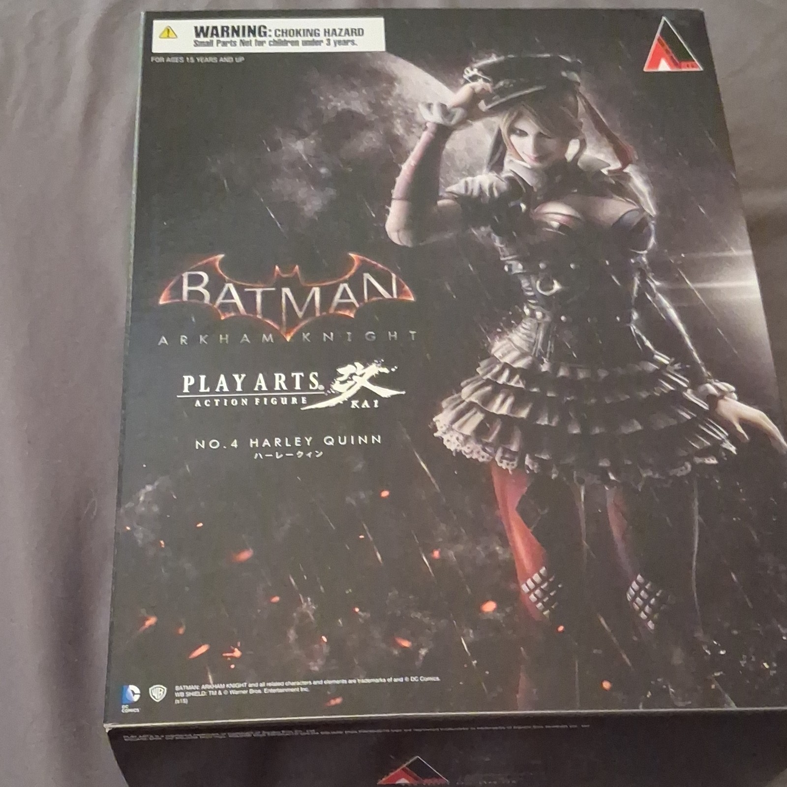 Play Arts Kai Batman Arkham Knights HARLEY QUINN No.4 Figure New (open box) Play Arts Kai Batman Arkham Knights HARLEY QUINN No.4 Figure New (open box)