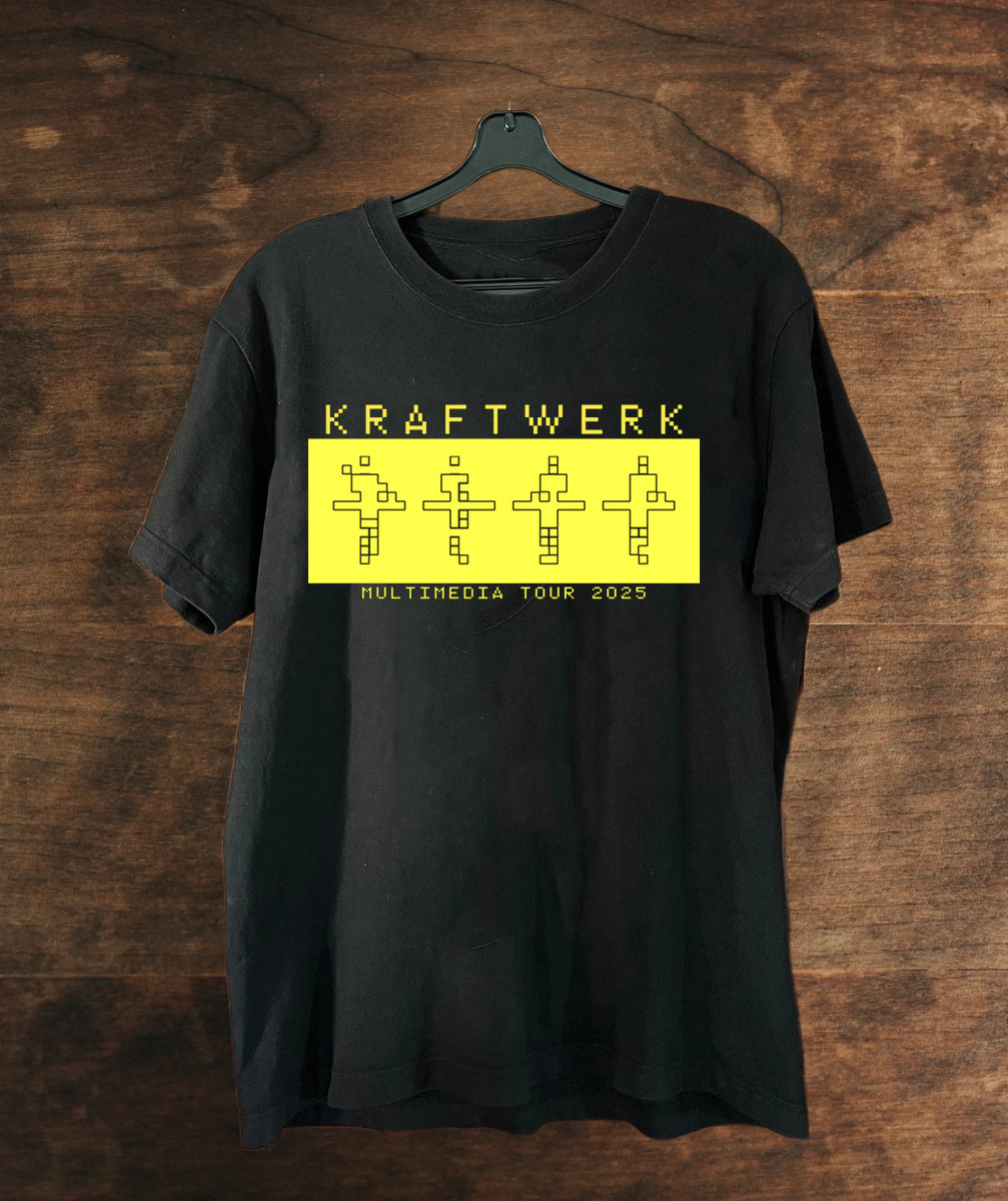 Kraftwerk Band Tour 2025 Gift for Fan S to 5XL T-shirt K1829