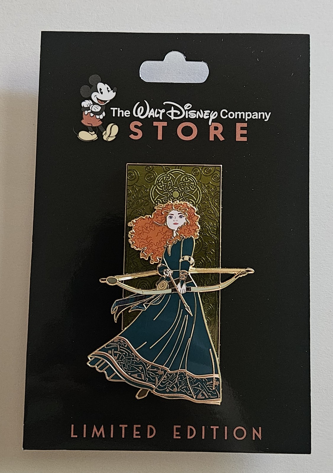 D23 TWDCS Walt Disney Company Store Pixar Game Changer Brave Princess Merida Pin D23 TWDCS Walt Disney Company Store Pixar Game Changer Brave Princess Merida Pin