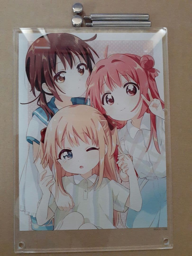 YuruYuri Acrylic Panel (Akari Akaza, Kyoko Tono, Yui Funami) YuruYuri Acrylic Panel (Akari Akaza, Kyoko Tono, Yui Funami)