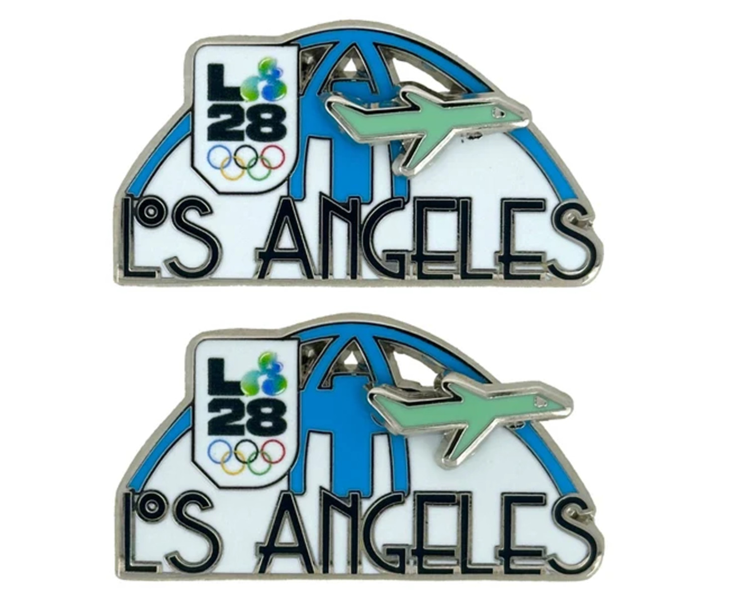 LA28 Summer Olympics Los Angeles 2028 Jet Slider Metal Pin Licensed BRAND NEW LA28 Summer Olympics Los Angeles 2028 Jet Slider Metal Pin Licensed BRAND NEW