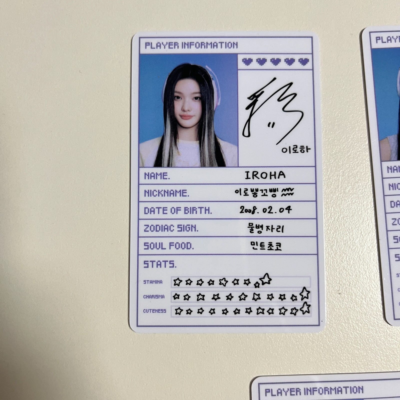 IROHA ILLIT PHOTOCARD 2026 Concert Press Start Official MD K-POP IROHA ILLIT PHOTOCARD 2026 Concert Press Start Official MD K-POP