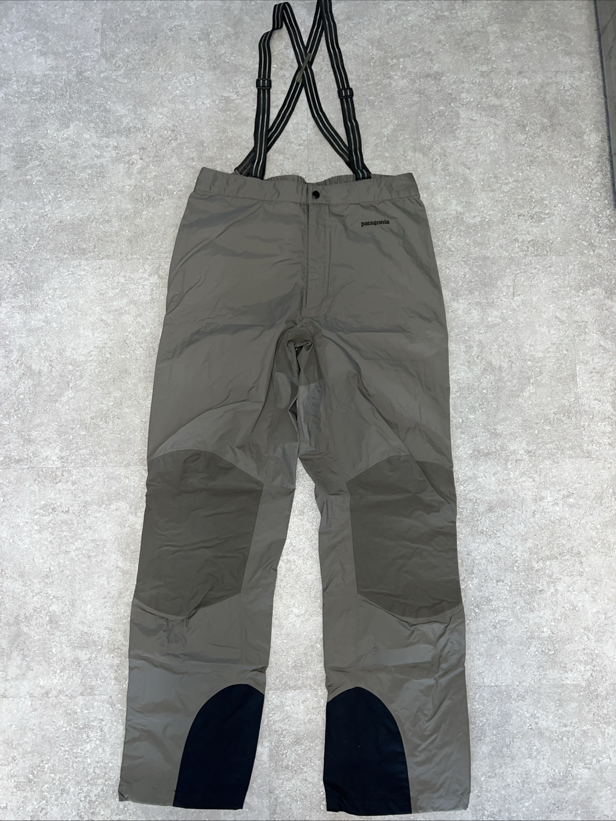 VINTAGE Patagonia MARS Waterproof Suspender Pants Alpha Green SZ 38 NICE K-121 VINTAGE Patagonia MARS Waterproof Suspender Pants Alpha Green SZ 38 NICE K-121