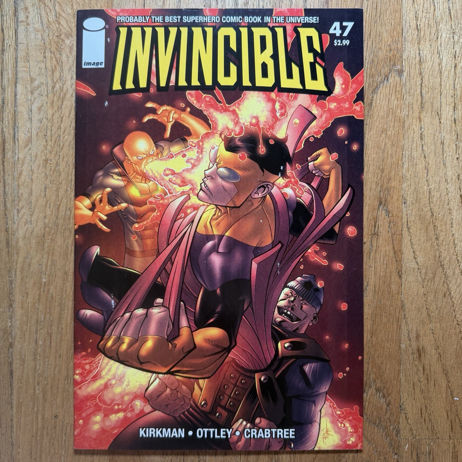 Invincible #47 HTF Robert Kirkman Ryan Ottley Image Comics 2007 VF Gemini Ships Invincible #47 HTF Robert Kirkman Ryan Ottley Image Comics 2007 VF Gemini Ships