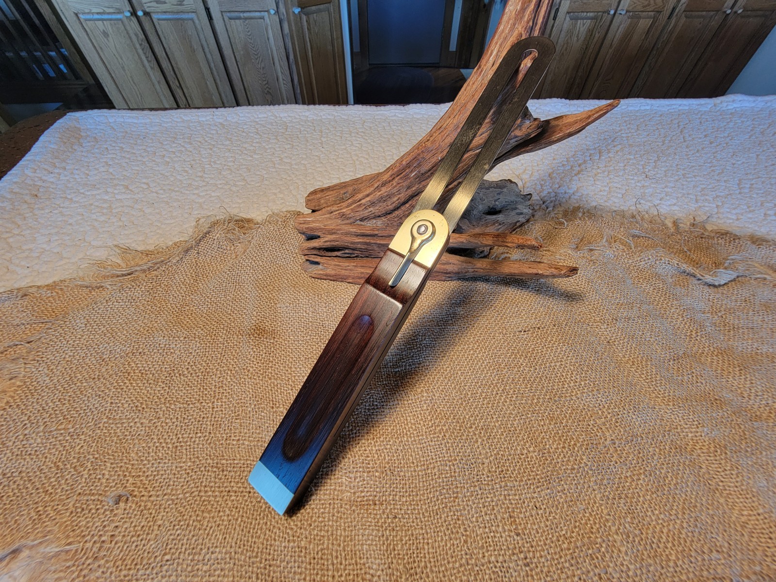 Vintage Stanley Sweetheart  12” Sliding T - Bevel Square Rosewood 1920-35 Exc.
