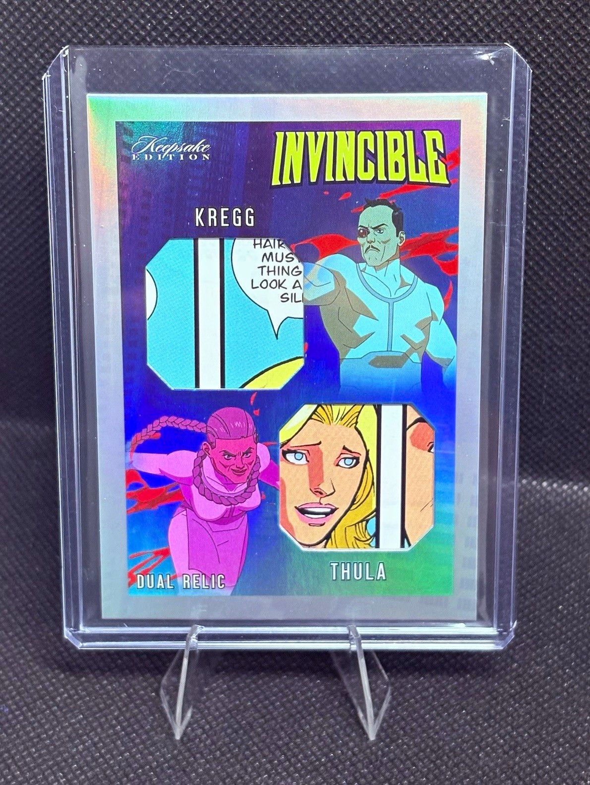 2026 Super Products Inc. Keepsake Invincible Dual Relic Kregg Thula #513
