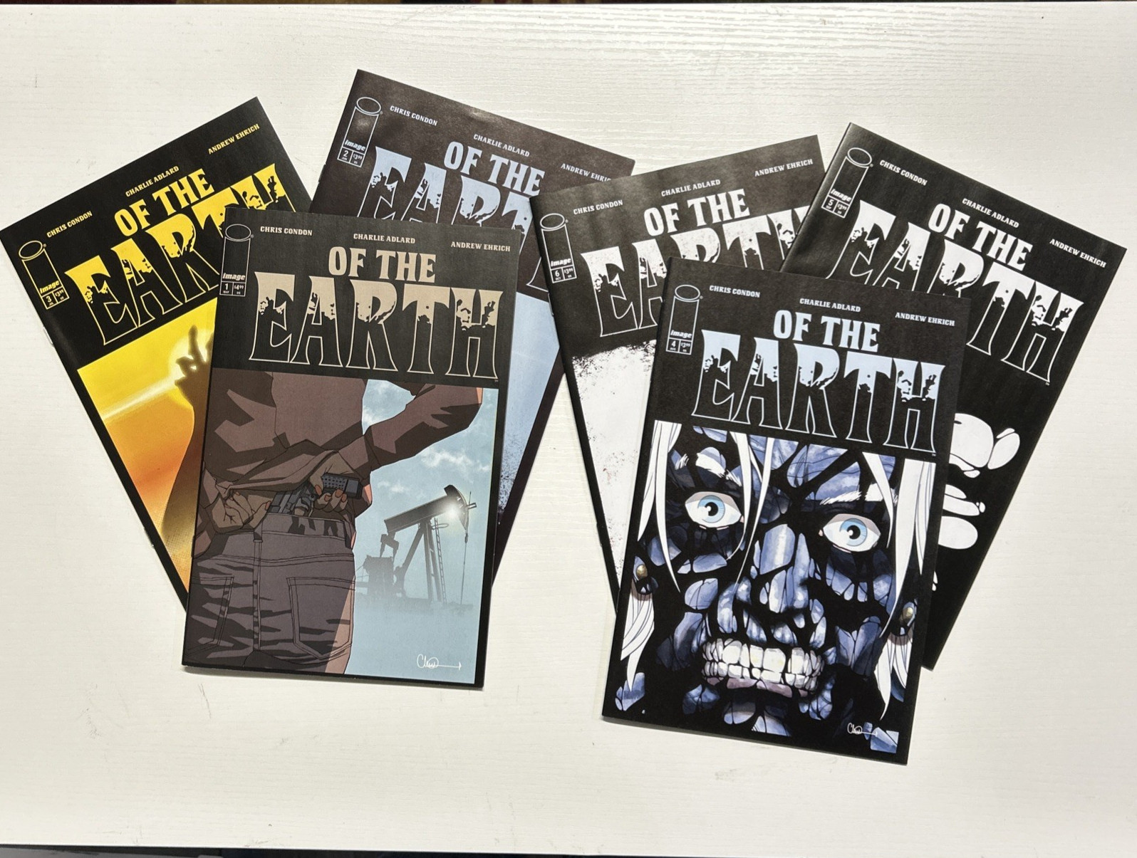 Of The Earth #1-6 (Image, 2026) Cover A Adlard Complete Series Set Lot Condon Of The Earth #1-6 (Image, 2026) Cover A Adlard Complete Series Set Lot Condon