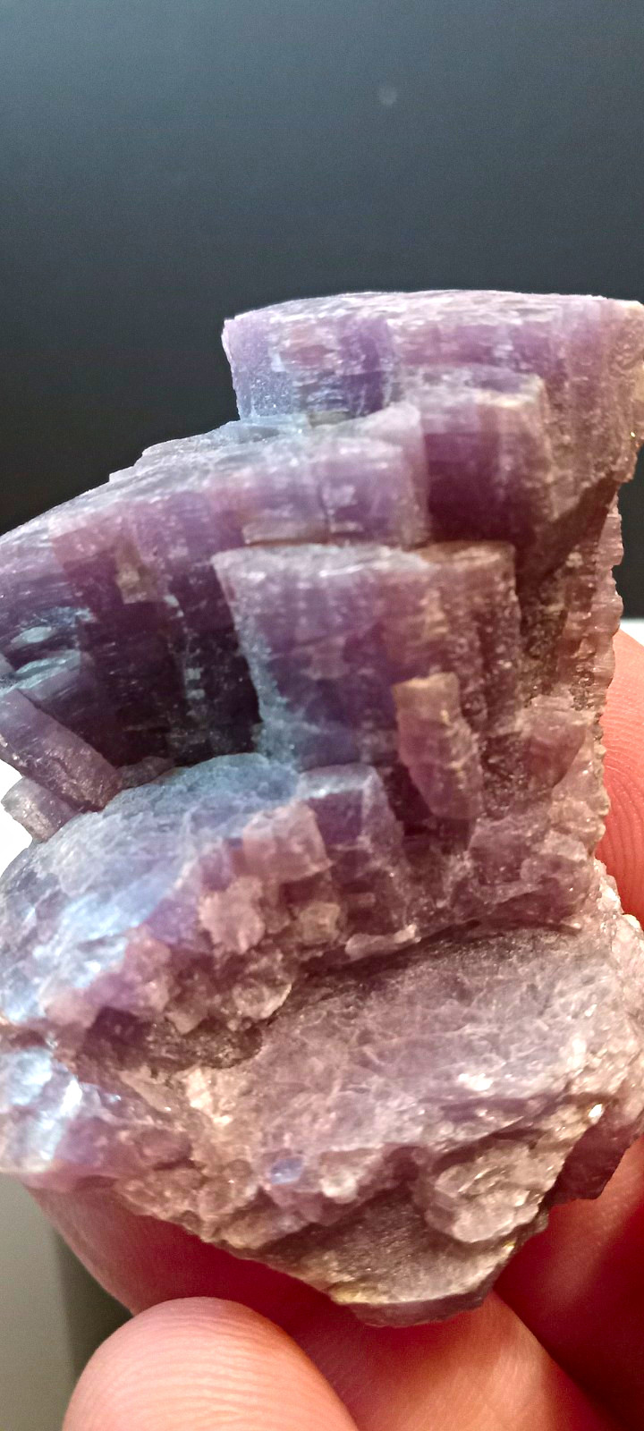 Purple Lepidolite Crystal Specimen From Brazil Purple Lepidolite Crystal Specimen From Brazil