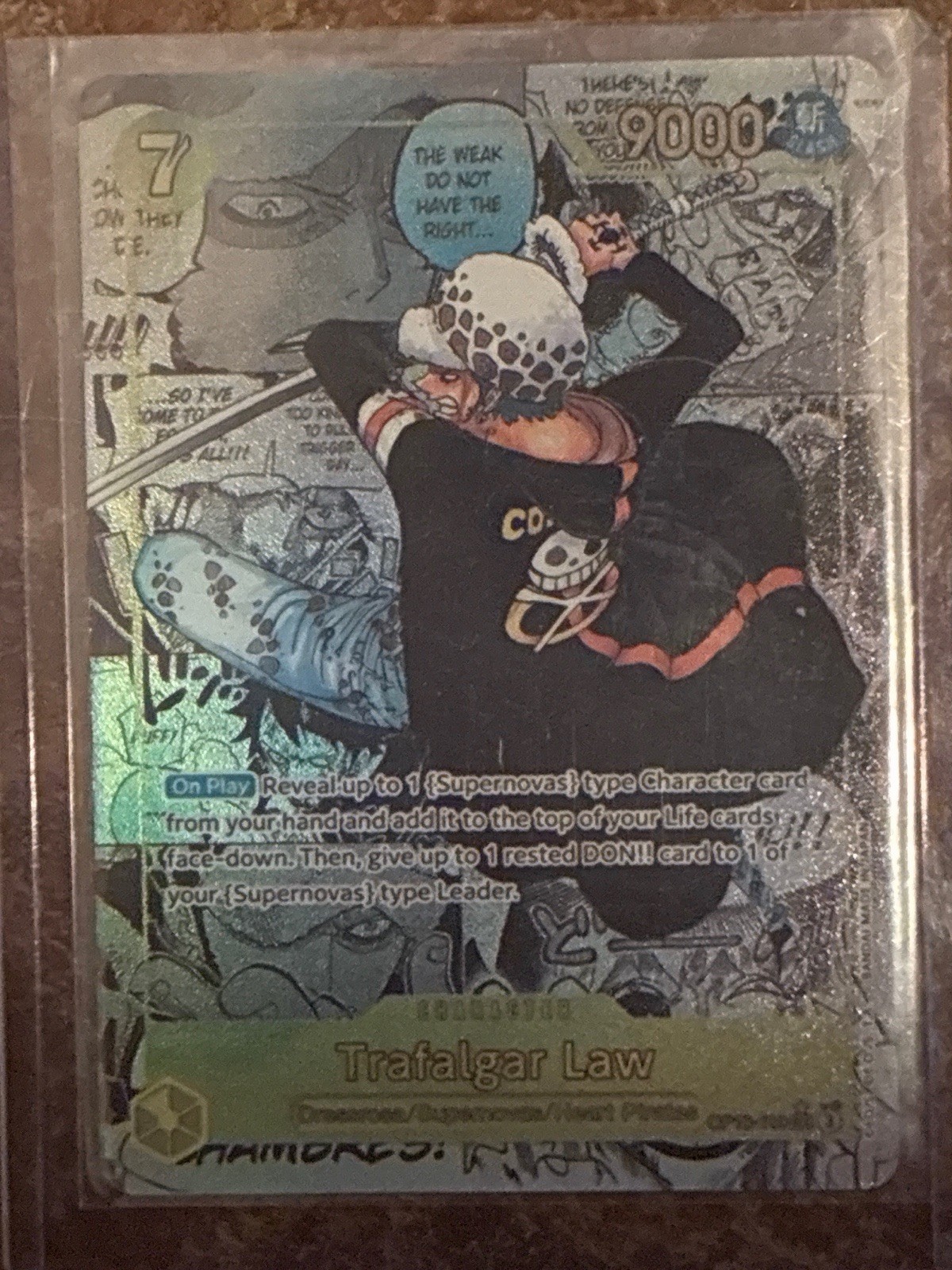 One Piece Trafalgar Law Manga Alt Art OP10-119