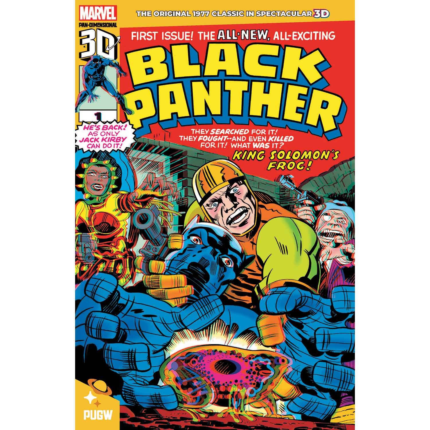 Black Panther #1 (1977) Pan Dimensional 3D Edition Pan-Universal Galactic Black Panther #1 (1977) Pan Dimensional 3D Edition Pan-Universal Galactic