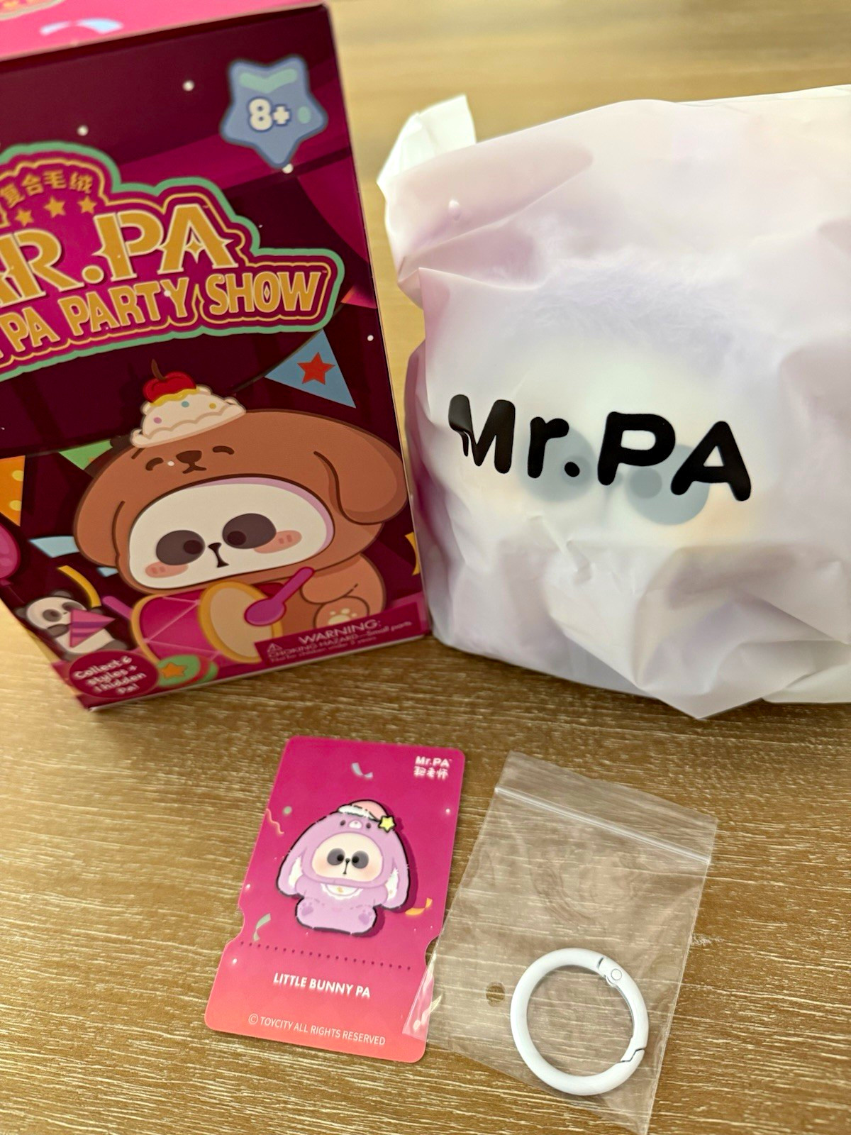 Mr. PA Little Pa Party Show Blind Box Figure, Little Bunny Pa Mr. PA Little Pa Party Show Blind Box Figure, Little Bunny Pa