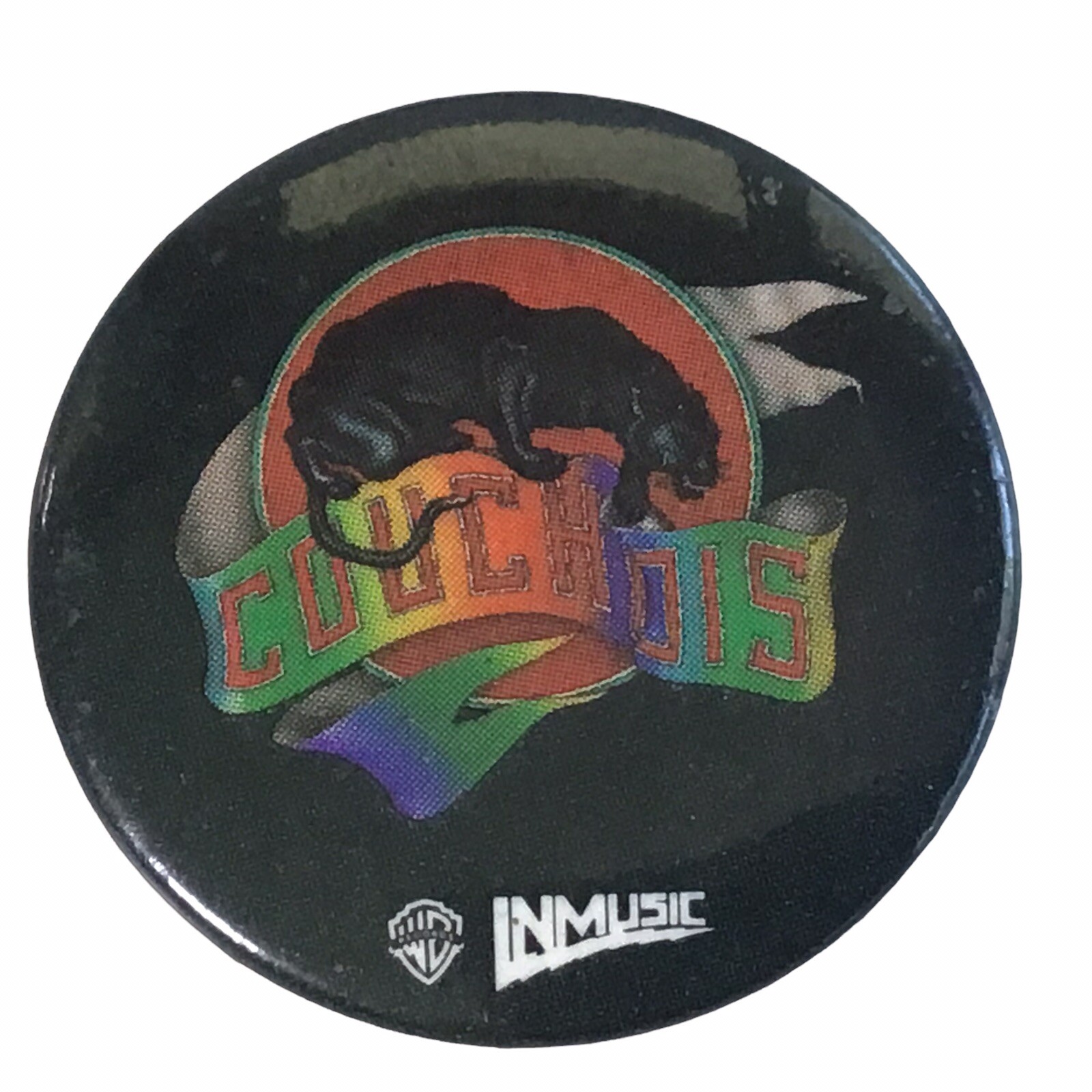 Vintage 1979 Couchois Band Promo Pin Vintage 1979 Couchois Band Promo Pin