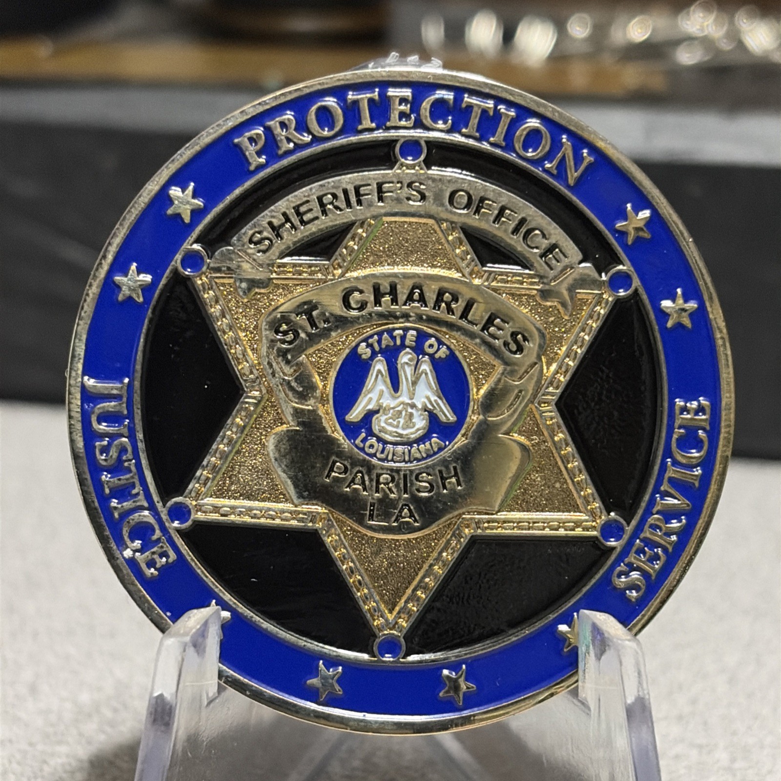 St. Charles Parish Sheriff’s Office Challenge Coin-Police Lodge #15-LA