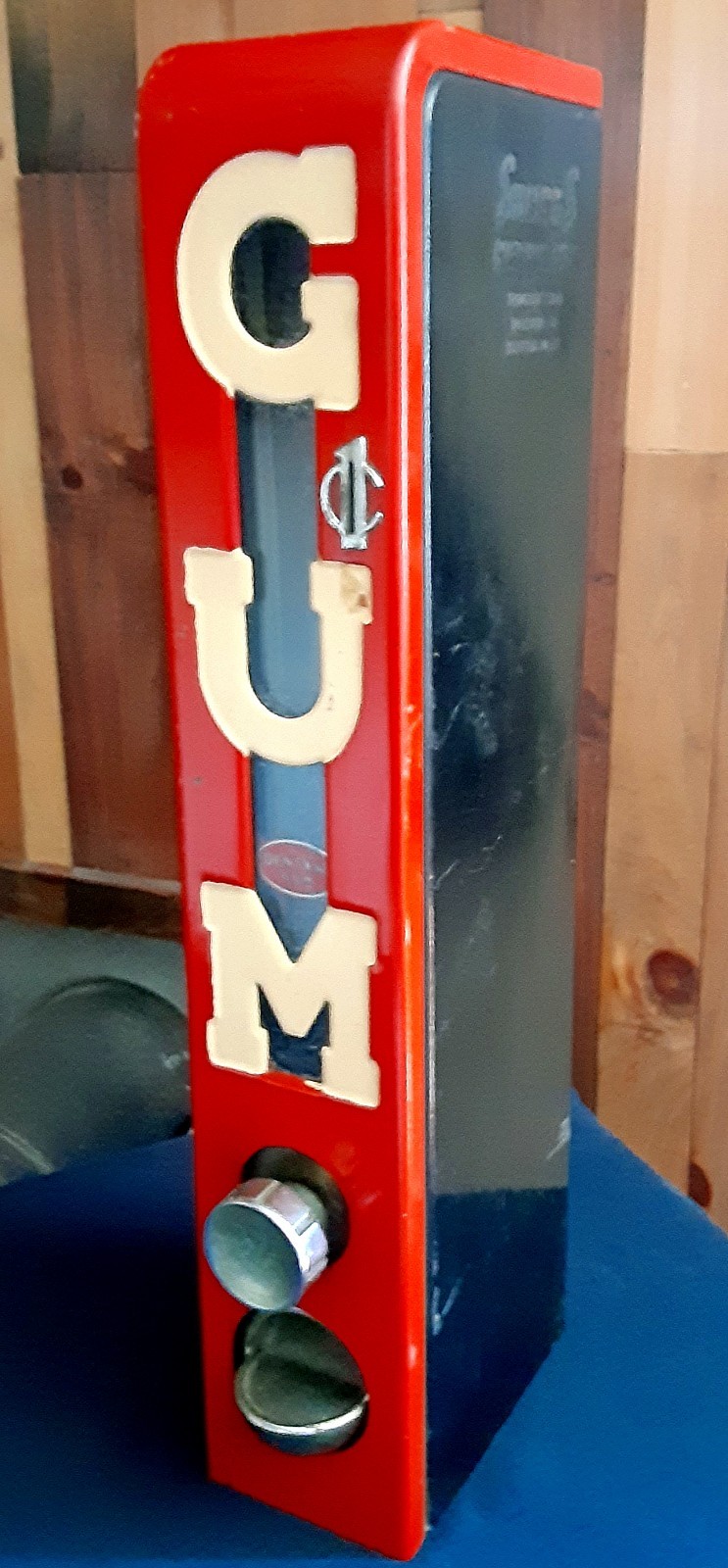Vintage SNACKS Chewing Gum Trimount Coin Penny Vending Machine Dentyne RARE Vintage SNACKS Chewing Gum Trimount Coin Penny Vending Machine Dentyne RARE
