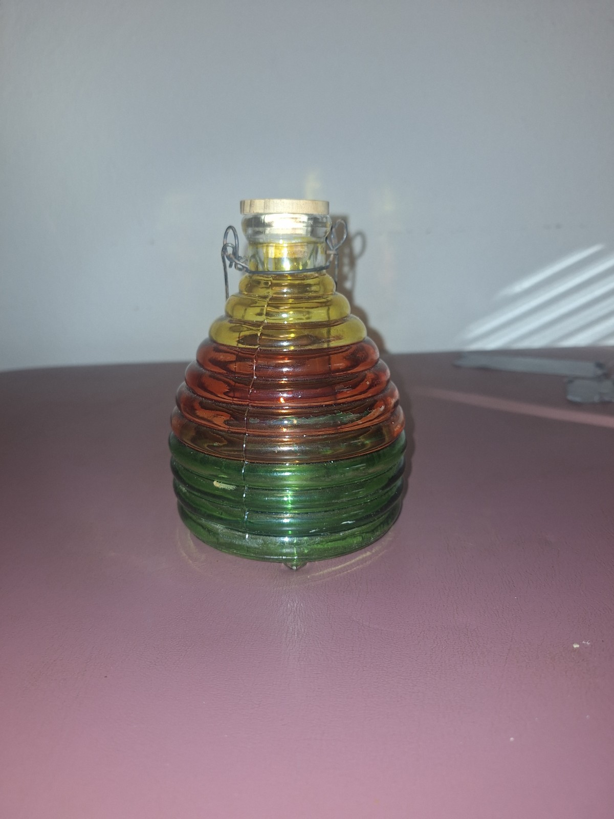 Vintage Glass Bee Hive Trap, Honey-bees, Wasp, Insect Catcher Trap. Vintage Glass Bee Hive Trap, Honey-bees, Wasp, Insect Catcher Trap.