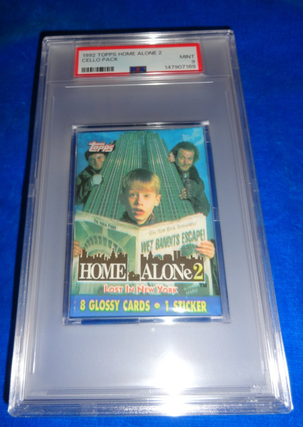 1992 Topps Home Alone 2 Cello Pack PSA 10 Gem Mint POP 3 only 2 Higher 1992 Topps Home Alone 2 Cello Pack PSA 10 Gem Mint POP 3 only 2 Higher
