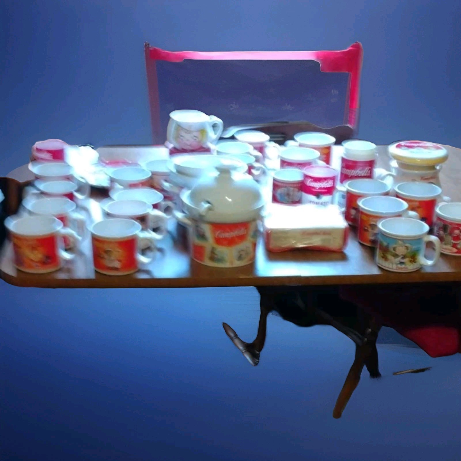 Genuine Campbell Soup Porcelain Soup Collection Over 30 Pieces Genuine Campbell Soup Porcelain Soup Collection Over 30 Pieces