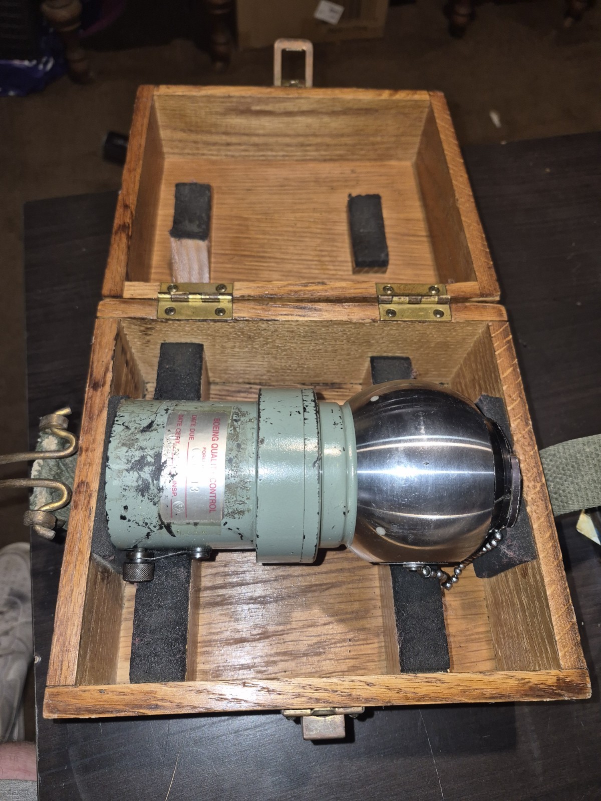 Vintage Keuffel & Esser Co. Optics & Metrology 181939 Sphere 9092-14 In Case