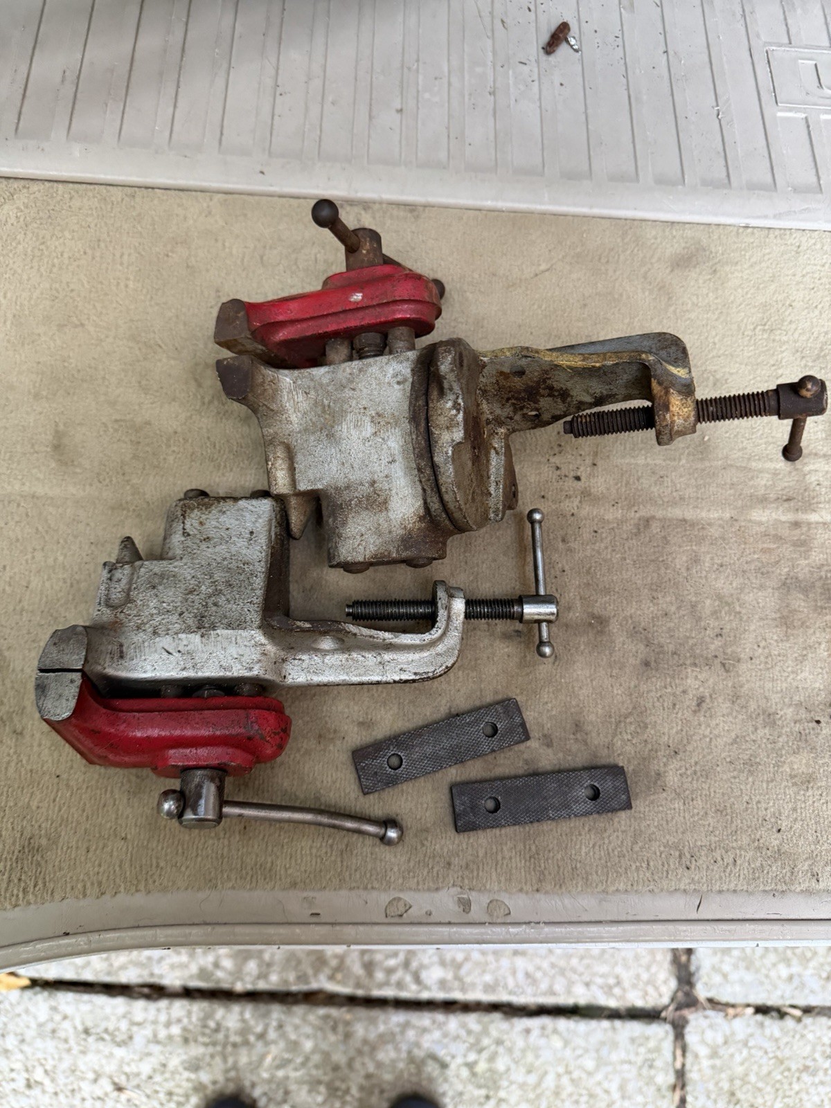 Vintage Versa Vise Multi Position Bench Lot Will Burt 3.5 Jaws Base Vintage Versa Vise Multi Position Bench Lot Will Burt 3.5 Jaws Base