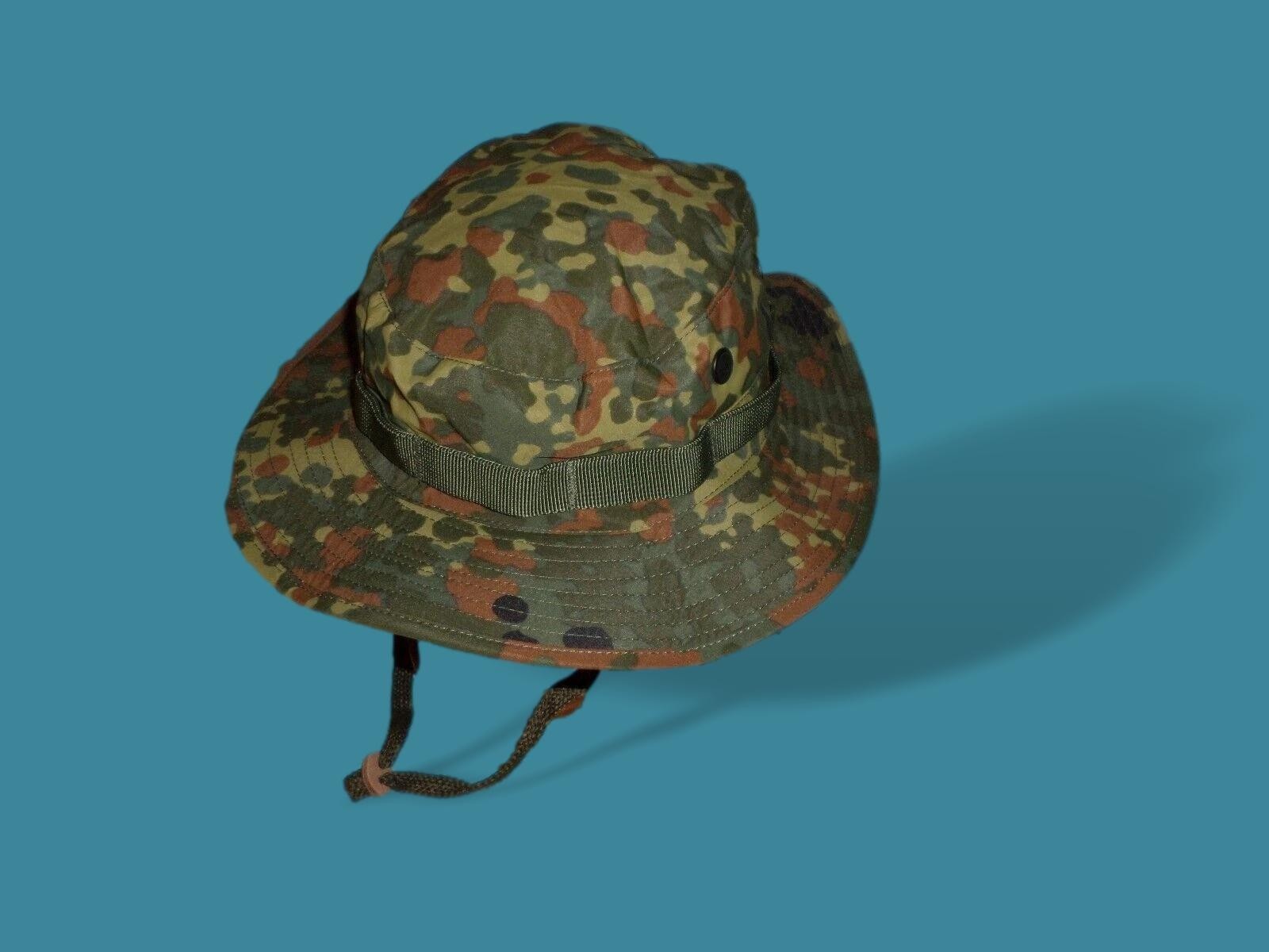 NEW GERMAN FLECKTARN CAMOUFLAGE TRILAM BOONIE HAT SIZE X- LARGE NEW GERMAN FLECKTARN CAMOUFLAGE TRILAM BOONIE HAT SIZE X- LARGE