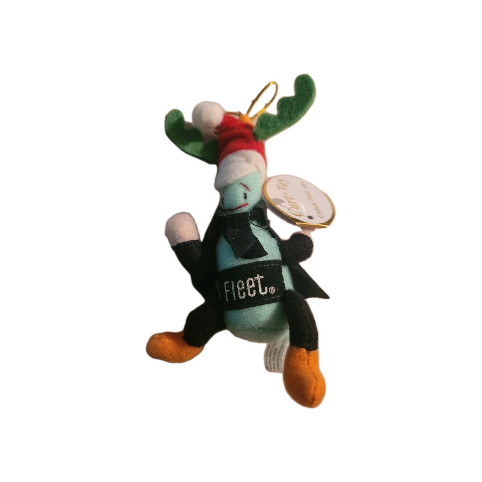 Fleet Eneman Ornament Plush Pharmaceutical Advertisement 4" Tall New Tag Fleet Eneman Ornament Plush Pharmaceutical Advertisement 4" Tall New Tag