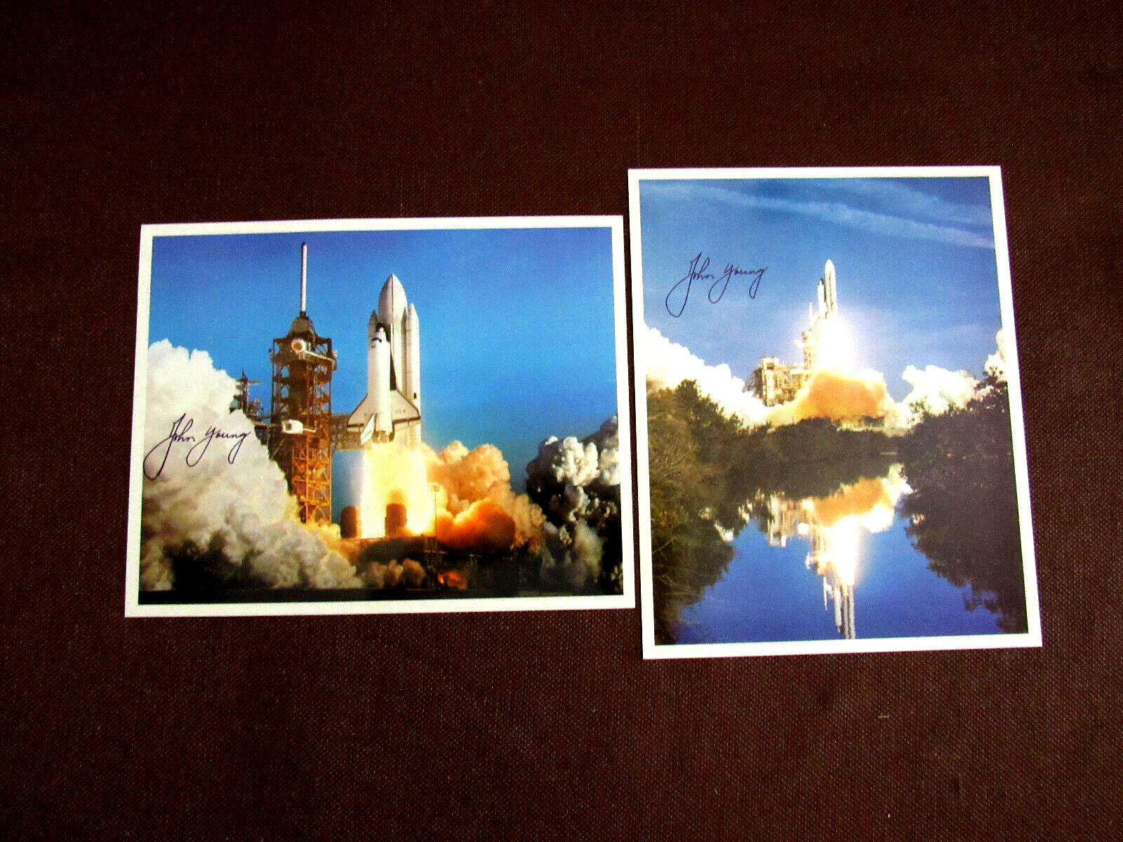 JOHN YOUNG APOLLO 10 16 ASTRONAUT AUTO AP SIGNED AUTO VINTAGE NASA LITHO PHOTOS JOHN YOUNG APOLLO 10 16 ASTRONAUT AUTO AP SIGNED AUTO VINTAGE NASA LITHO PHOTOS