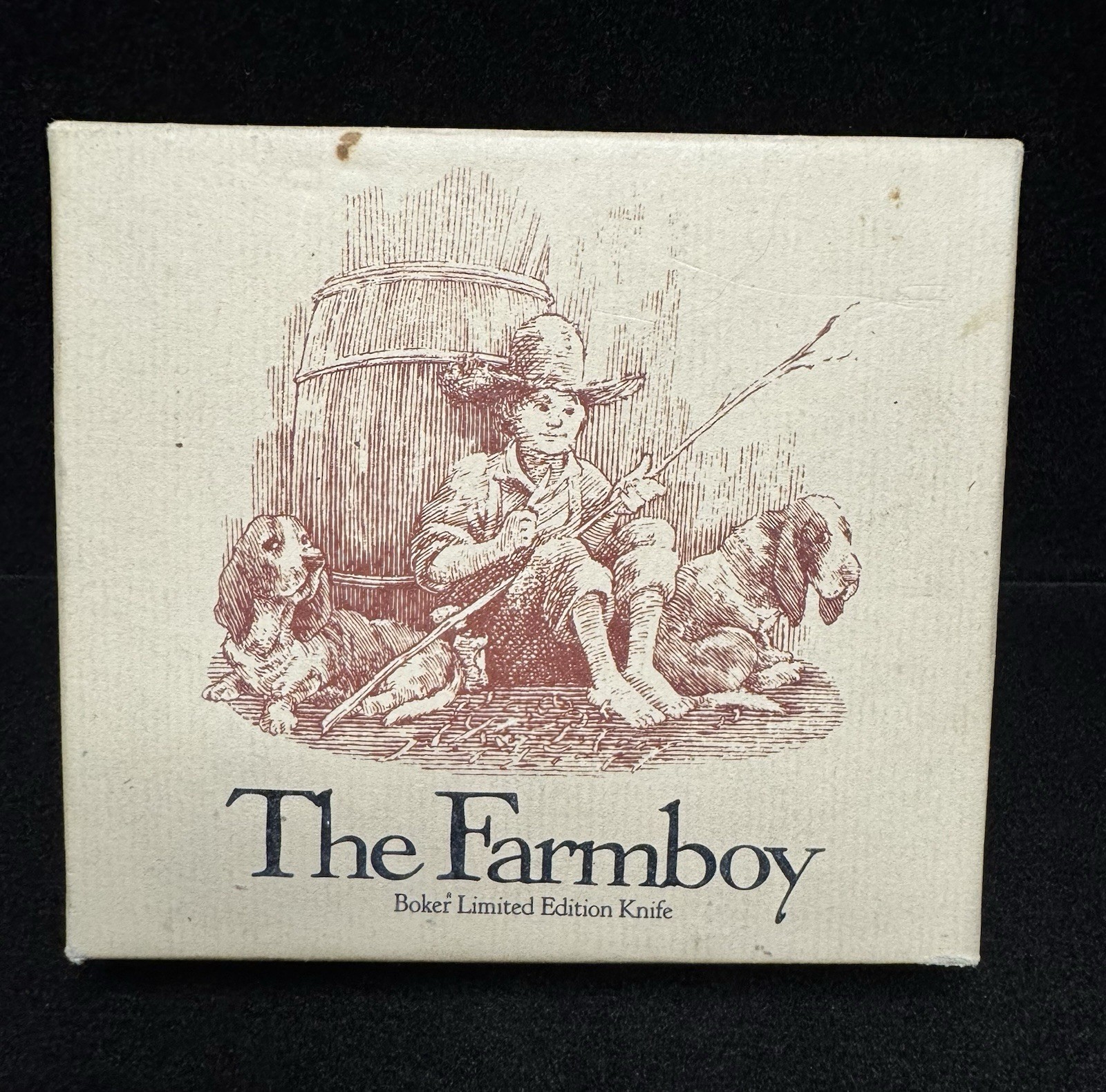Rare 1983 The Farm boy Knife BY Boker Limited Edition Rare 1983 The Farm boy Knife BY Boker Limited Edition