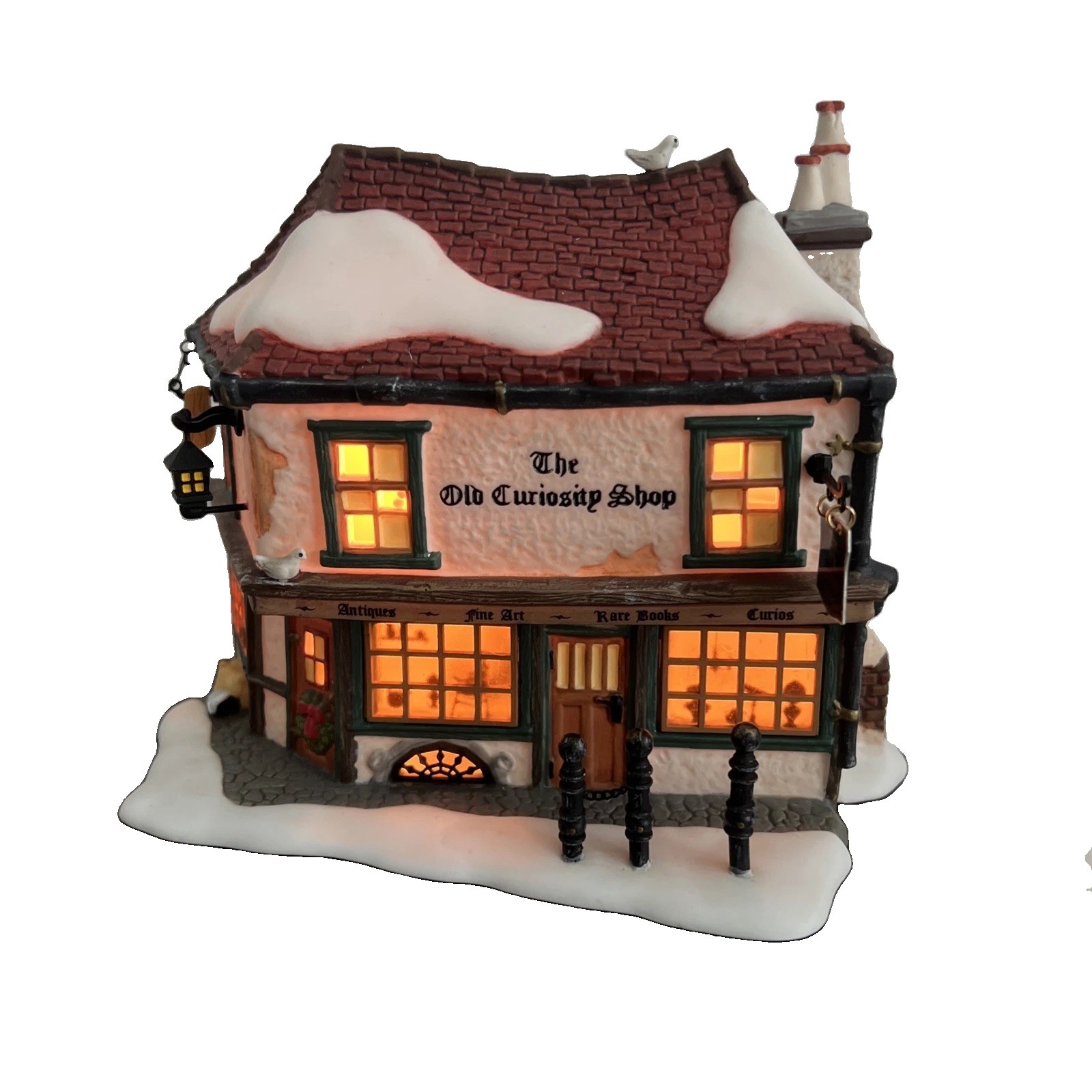 Vintage Dept 56 Dickens Village "The Old Curiosity Shop" RETIRED Mint #56.58482 Vintage Dept 56 Dickens Village "The Old Curiosity Shop" RETIRED Mint #56.58482
