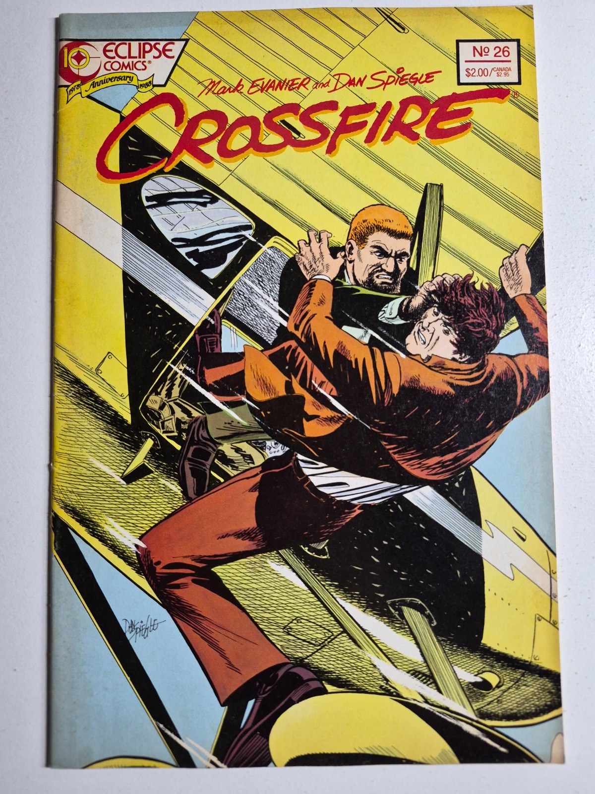 Crossfire #26 Eclipse Comics 1988 