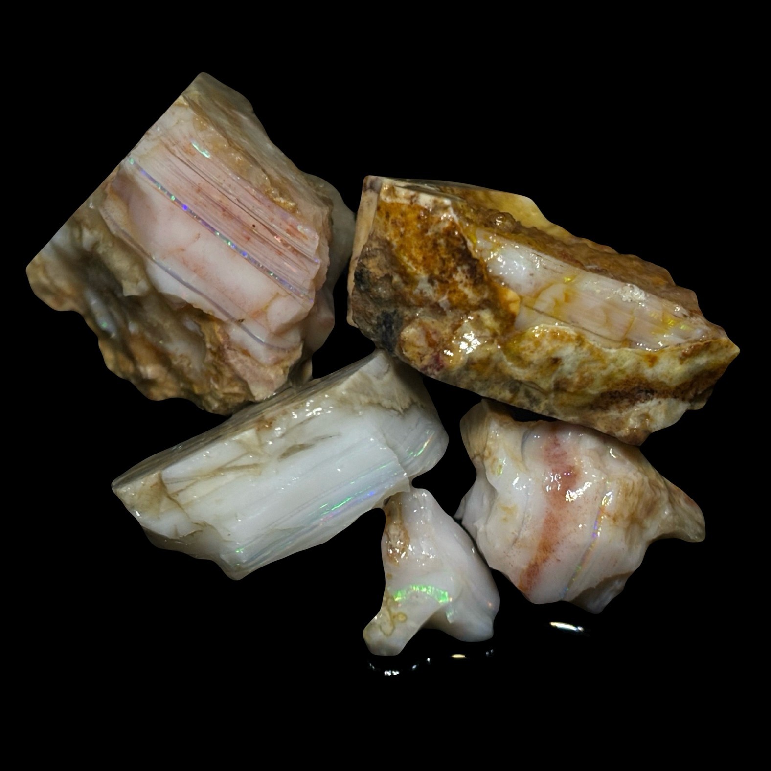 Rough Pink Spencer Idaho Vibratone Opal Parcel Rough Pink Spencer Idaho Vibratone Opal Parcel