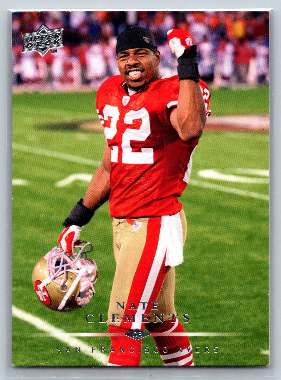 2008 Upper Deck #162 Nate Clements 2008 Upper Deck #162 Nate Clements