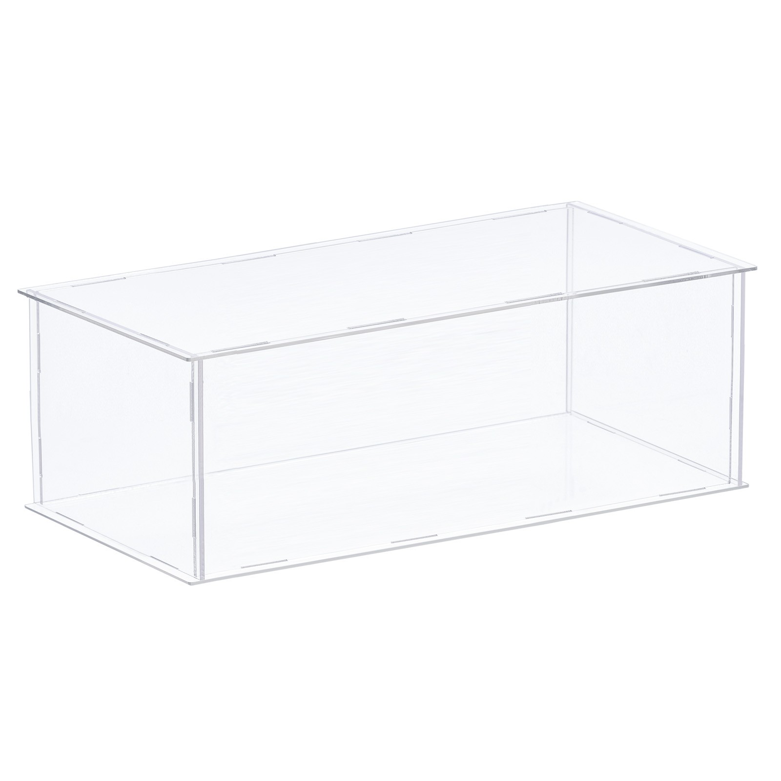 Acrylic Display Case Plastic Box Cube Storage Box Transparent 41x26x15.5cm Acrylic Display Case Plastic Box Cube Storage Box Transparent 41x26x15.5cm